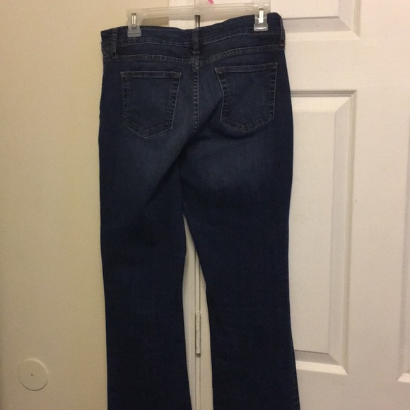 Dark blue jean denim pants size 8 - Picture 3 of 3